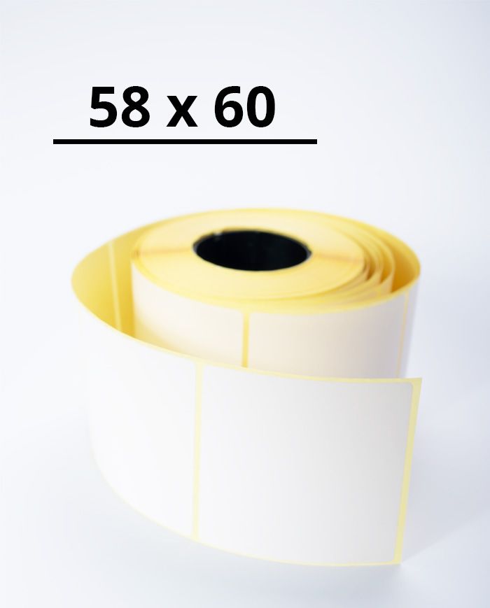Этикетки 58x60